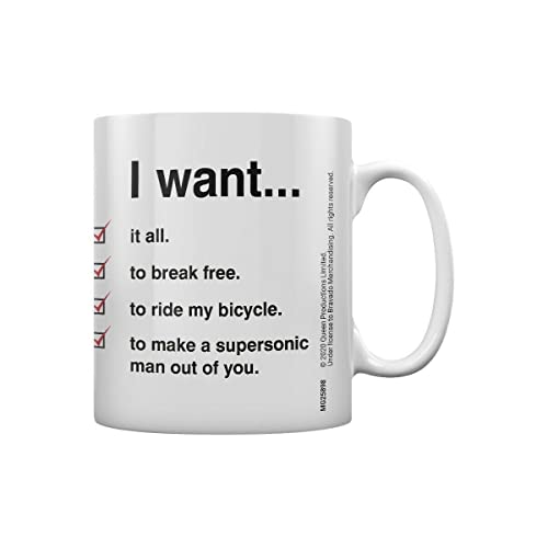 Queen Mg25898 - Taza De Cerámica (315 Ml)