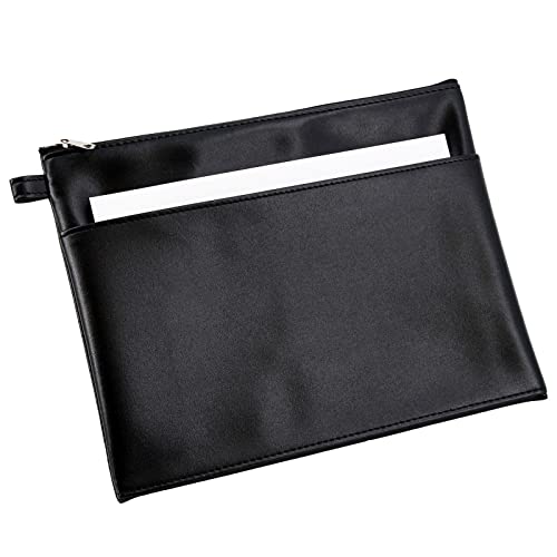 Alassio Prodotti Per Ufficio, Similpelle, Nero, Ca. 25 X 19 Cm