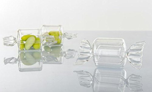 Subito Disponibile 50 Pezzi Caramella Plexiglass Portaconfetti Bomboniera