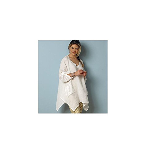Butterick Patterns 6056Zz - Cartamodello Per Maglia Da Donna, Taglie L (48-50), Xl (52-54), Xxl (56-58)