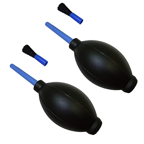 Hredzeo Air Blower,2 Pcs Air Blower Cleaner Pulizia Fotocamere Dust Soffietto Dust Air Blower Cleaner Per Pulizia Dell'Obiettivo Della Fotocamera Dei