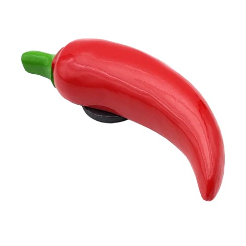 Magnete 3D Per Frigorifero Vintage Peperoncino, Calamita Frigo, Decorazione Cornetto Portafortuna Napoletano 3D Per Lavagna Magnetica, Casa E Cucina,