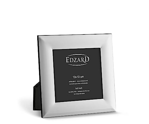 Edzard Cornice Per Foto Gela, Placcata In Argento Pregiato, Antiossidante, Per Foto 13 X 13 Cm