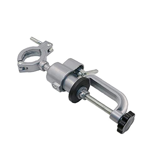 Ancllo Mini Morsa Universale Morsa Girevole Multi-Angolo Morsa In Alluminio Morsa Da Tavolo Supporto Smerigliatrice Da Banco Morsa Per Trapano Elettri