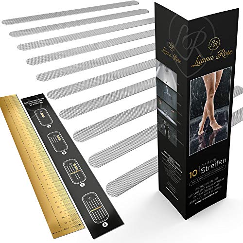 Luana Rose Adesivi Antiscivolo Doccia Per Bagni E Scale - Trasparenti E Autoadesive Adesivo Antiscivolo Scale E Adesivi Vasca - Adesivi Antiscivolo Pe