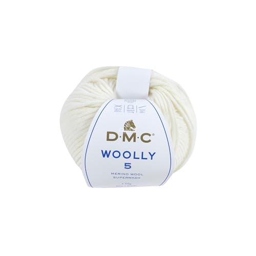 Dmc "12,7 Cm Lana Merino, Bianco, 80 M