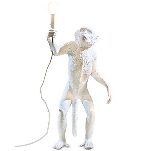 Seletti Lampada In Resina Monkey Lamp Cm.46X27,5 H.54 - In Piedi