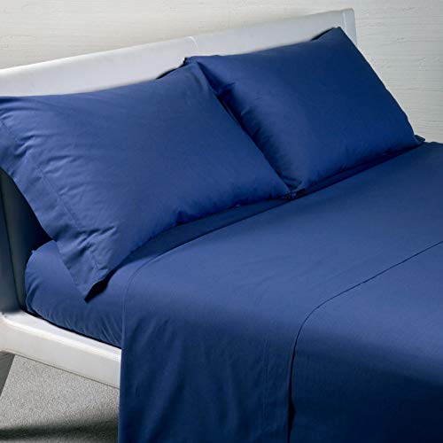 Caleffi - Completo Letto Matrimoniale Con Lenzuola Matrimoniali Cotone 100% 240X285, Lenzuolo Con Angoli Matrimoniale Coprimaterasso Sotto 180X200 Per
