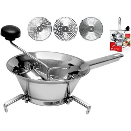 Rivadossi Passav. Inox Rondo Deluxe Cm.24, Acciaio, 24 Cm