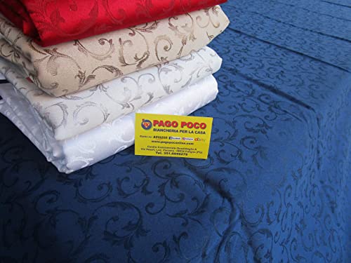 Pago Poco Tovaglia Rettangolare Antimacchia In Tinta Unita 100% Idrorepellente Misura:140X240 In Tutti I Colori Novita' 2022!!!! (140X240, Tortora)