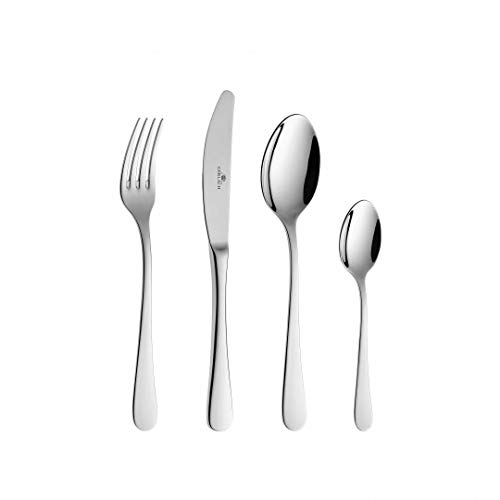 Gerlach G01-0034P-Zest-24Pu-S1S1-01 Flow - Set Di Posate In Confezione Da 24 Pezzi