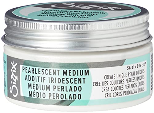 Sizzix 664812 Effectz 100 Ml, Acrilico, Medium Perlescente, Taglia Unica
