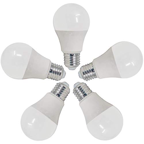Zone Led Lampadina A Led E27, 11 Watt, 1055 Lumen, E27, Luce Bianca Calda, 2700 Kelvin, Sostituisce 75 Watt, A60, 200°, Lampadine A Risparmio Energeti