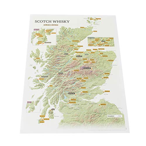 Whisky Distilleries Collect And Scratch Print