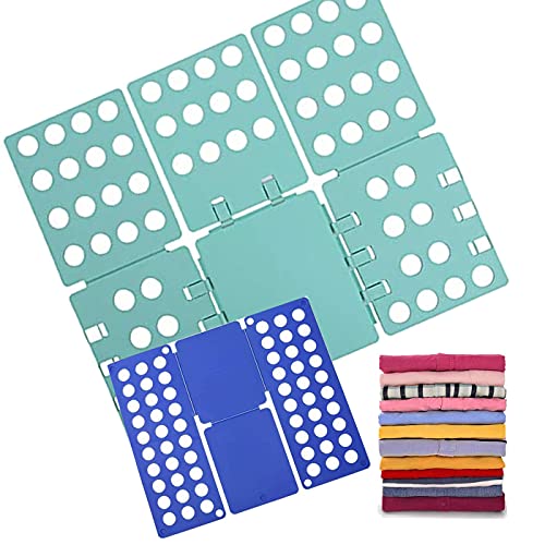2 Pezzi Piega Abiti, Tavoletta Piega Indumenti Piega Indumenti Adulti Piega Magliette Piega Camicie Organizzatore Piega Vestiti Per Adulti Bambini, Bl