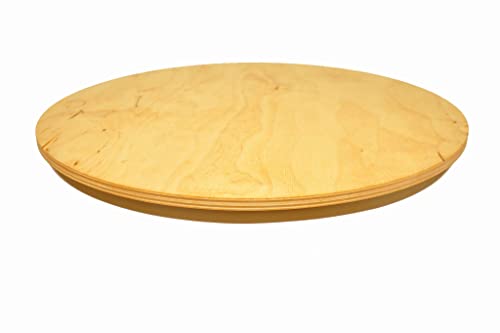 Wooden World Piatto Lazy Susan Rotante Per Torta Per Pizza Girevole Rotondo In Legno Rotondo 25 Cm