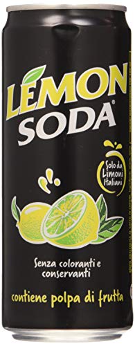Lemon Soda Set 24 Lemonsoda Lattina 33Cl Bevanda Analcolica Per Feste, Multicolore, Unica