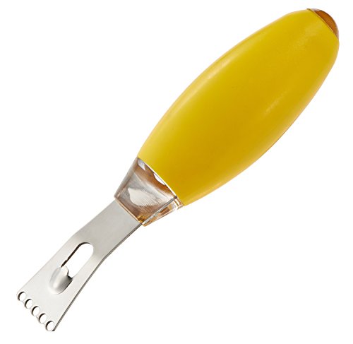 Tefal K2080514 Fresh Kitchen - Rigalimone In Acciaio Inossidabile, Giallo, 13,4 X 3,2 X 3,2 Cm