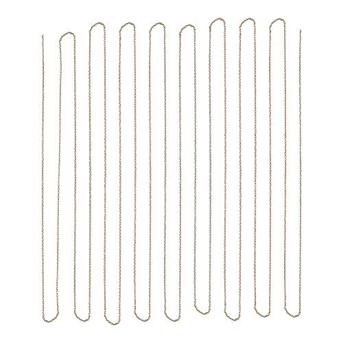 Pandahall Elite 5M Catene Ottone Torsione Catene Per Collane Catenina Uomo Donna Per Gioielli Colore Bronzo Antico 2X1.5X0.5Mm