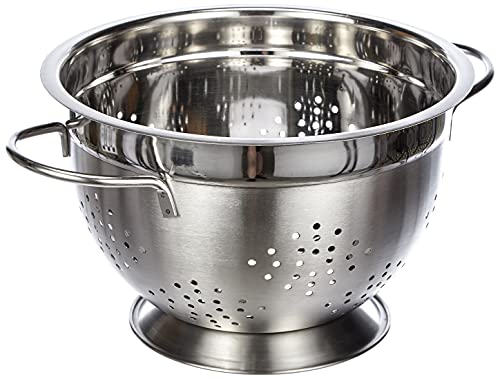 Lacor Garinox Scolapasta, Acciaio Inossidabile, Grigio (Argento), 25 Cm