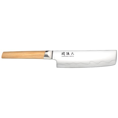 Kai Mgc-0468 Seki Magoroku Composite - Coltello Giapponese Nakiri, Lunghezza: 16,5 Cm