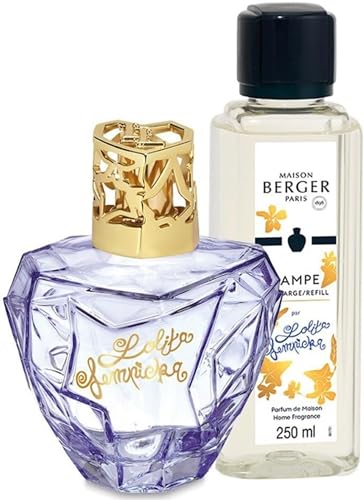 Lampe Berger Premium Lolita Lempicka Parme (X3) Set Regalo (Lampada Profumata/Profumo), Vetro, 440 Ml