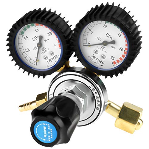 Nikou Regolatore Di Pressione Co2 - Co2 Bottiglia Gas Regulator Anidride Carbonica Saldatura Pressione Riduttore G5 / 8 Regolatore Co2