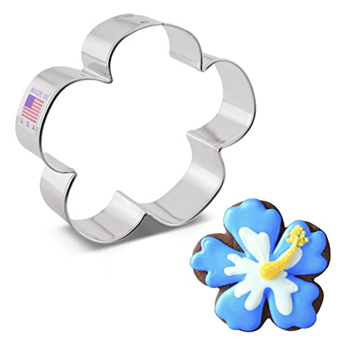 Formina Per Biscotti Stampo Fiore Luau 8,5 Cm, Prodotto Negli Stati Uniti Da Ann Clark