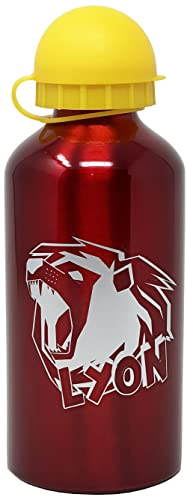 Clondo Lyon Gamer Borraccia In Alluminio, 500 Millilitri, Bambini, Resistente