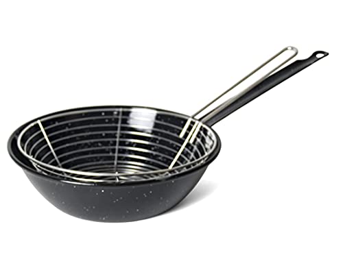 Sélection Brico-Travo 20926 Padella Per Frittura Garcima – Diametro 26 Cm – 2,2 L, 2.2 Litri, Acciaio