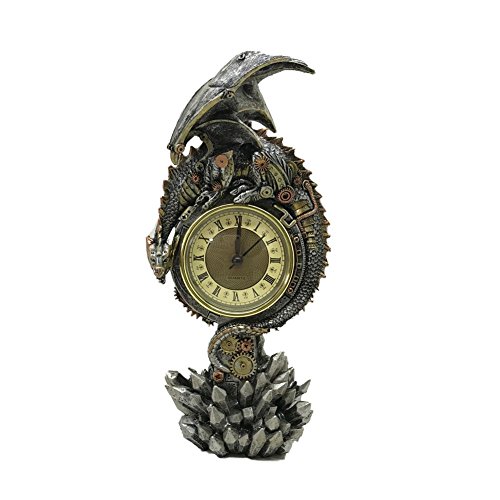 Nemesis Now Orologio Reign 32 Cm Grigio