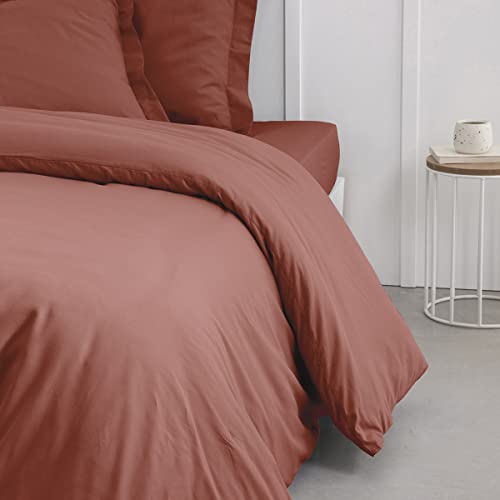 Today Copripiumino 240X260 2 Persone Cotone Terracotta