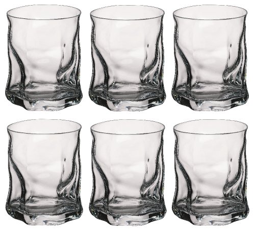 Bormioli Rocco 1281842 Confezione 6 Bicchieri Dof Sorgente In Vetro Trasparente Cl 42