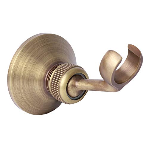 Nikou Set Doccia In Ottone Antico, 1 Pack Regolabile Supporto Per Base Per Soffione Doccia Per Accessori Da Bagno Domestici