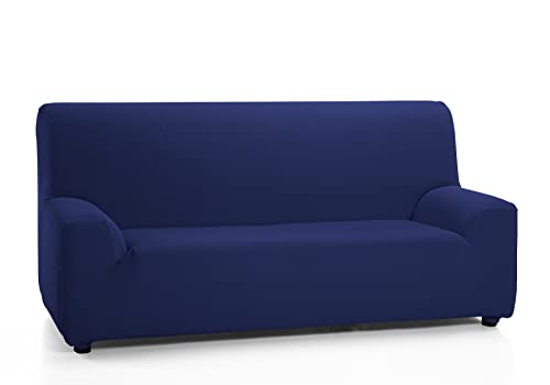 Martina Home Tunez, Copridivano Elastico, Tela (50% Poliestere, 45% Cotone, 5% Elastan), Blu Mare, 1 Posto (70-110 Cm Larghezza)