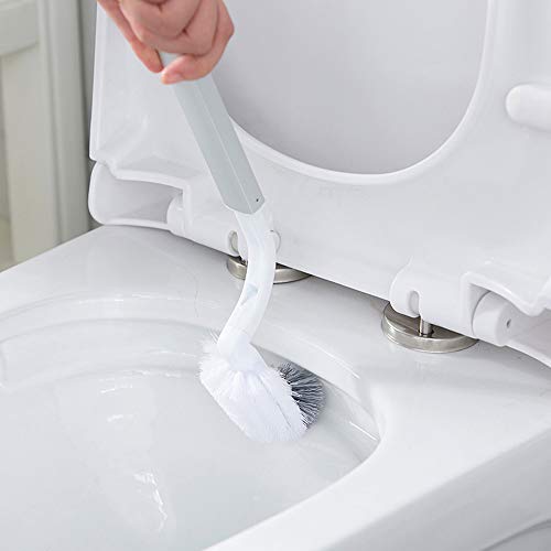 Baffect Spazzola Per Wc Portatile Di Ricambio, Spazzola In Plastica Spazzola Per Bagno Spazzola Per Wc Spazzola Di Ricambio Spazzola Per Wc Curva