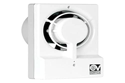 Vortice M 10/4 Timer 240V Aspiratore Muro 0000011630, Inox, Unica