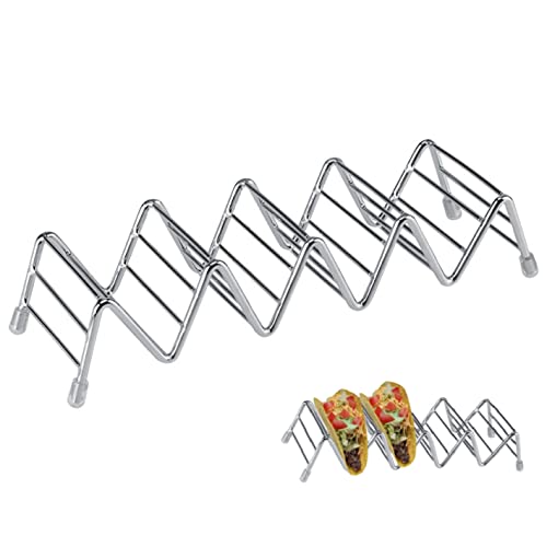 Porta Taco Supporto Per Tacos Porta Taco In Acciaio Inossidabile Porta Taco Porta Tacos In Metallo Burrito Rack Rack Shell Rack Per Prepara Gioco Da R
