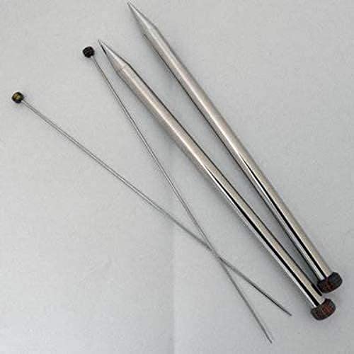 Knitpro Nova Metall - Ferri Diritti Da Maglia, 7,0 Mm, 40 Cm