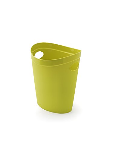 Addis Flexibin - Cestino, Colore: Nero Verde Lime.