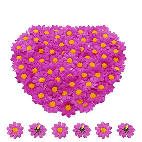 Fiori Margherite 100 Pezzi Fiori Finti Bomboniere Fiore Artificiale Corolla In Seta Per Pasqua Tavola Cofano Matrimonio Festa Cerimonia Decorazione 38