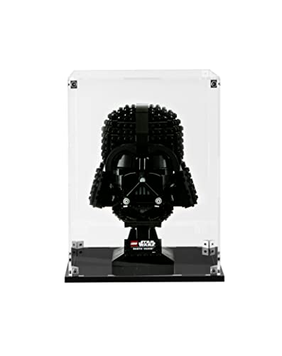 Innerspace Teca Espositore Vetrina Per Lego Helmet Elmi Caschi Teste Modellismo Action Figure Da Collezione 31X31,5 Cm Crystal Plexiglass Anti-Uv