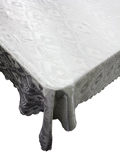 Majestic Giftware Tc60120 Polyester Table Cloth With Matching Challah Cover, 60 Da 304,8 Cm
