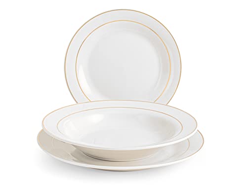 Home 9302700 Servizio Tavola Montpellier, Porcellana, 18 Pezzi, Porcelain