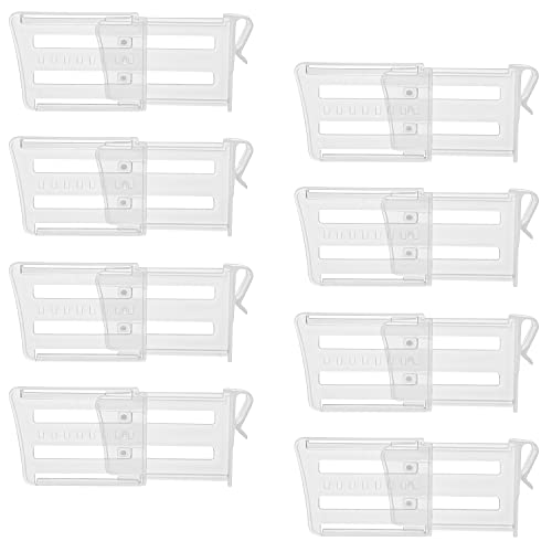 Zdnt 8 Pezzi Divisori Per Frigorifero Divisori Organizzatori Per Frigo Regolabili Frigorifero Porta Laterale Divisorio Per Frigorifero Divisori Organi