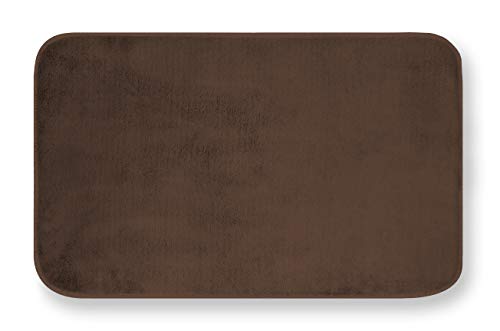 Gemitex Tappeto Merlino 40X70 Marrone Ultrassorbente, Polyester