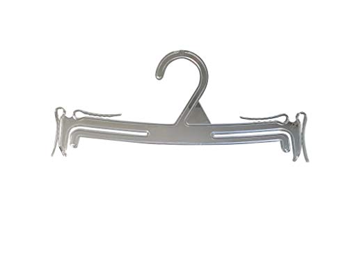 Kiroplast 60 Grucce Intimo Appendino Trasparente Plastica Stampelle Intimo Grucce In Plastica Ometti Reggiseni Mutande 25Cm