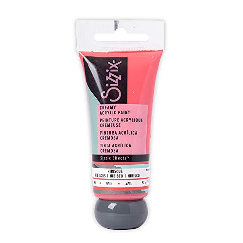 Effectz, Pittura Acrilica Opaca Cremosa All'Ibisco, 60 Ml