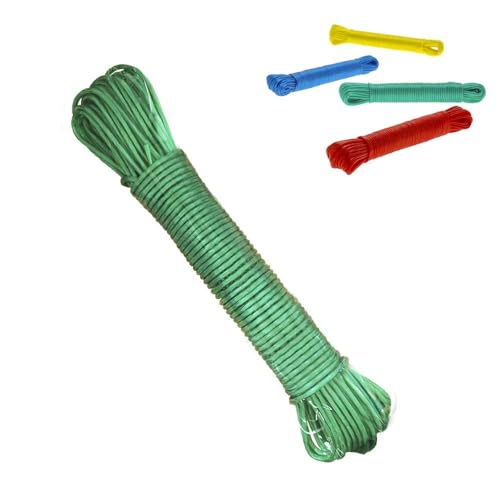Metaltex 405.310 - Telaio In Acciaio Clothesline Corda Di 10 Metri.