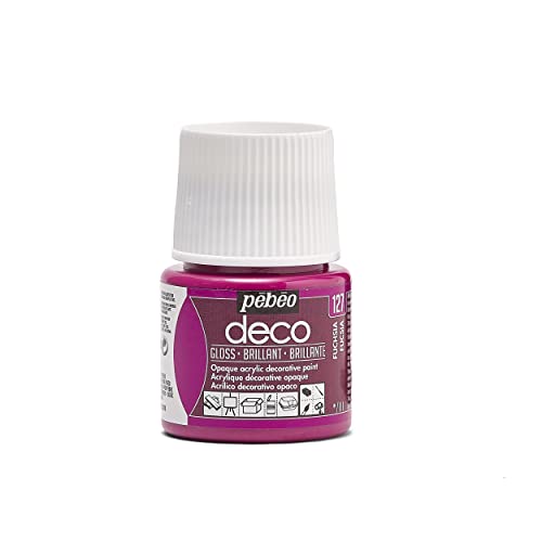 Pebeo Deco Bright Paint, Fucsia, 45 Ml